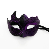 Masque élégant pour homme en plastique, design vénitien scintillant, pour Noël, Halloween, la Saint-Valentin, les bals de carnaval, livraison rapide