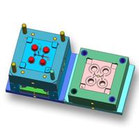 Moulage par injection de moule de base de manchon de robinet de douche personnalisé de haute qualité avec machine CNC en plastique et en acier