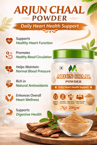 Polvo de Arjun Chal, Extracto Natural de Plantas para la Salud del Corazón, la Circulación y el Bienestar Cardiovascular con Corteza de Arjuna Pura - Product Image 5
