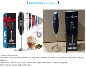 Culi 2025 - Nuevo Espumador de Leche de Acero Inoxidable Alto MF460, Herramientas para Baristas - Product Image 4