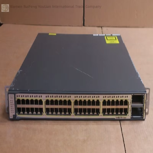สวิตช์ Ws-c3750e-48tdwbr-s 48 พอร์ต Gigabit Ethernet RJ45 + 2 พอร์ต 10GbE 1U ของแท้ใหม่พร้อมส่ง สำหรับระบบอัตโนมัติอุตสาหกรรม - Product Image 1
