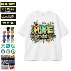 เสื้อยืดโอเวอร์ไซส์ ยูนิเซ็กส์ ผ้าฝ้าย 100% 220gsm คุณภาพสูง ไซส์ใหญ่พิเศษ สำหรับผู้ชาย สกรีนลายปักได้ตามสั่ง เสื้อยืดเปล่าลำลอง ยูนิเซ็กส์ - Product Image 1