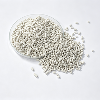 Granulés de mica micronisés sans agent de charge, poudre blanche, pour remplissage et moulage par injection, composé PP, grade renforcé haute rigidité, réduction