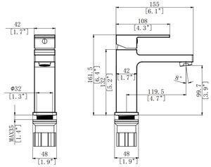 Mercato nordamericano vendita calda di buona qualità scrivania montato singolo foro <span class=keywords><strong>Lav</strong></span>. Rubinetto con certificato CUPC. - Product Image 2