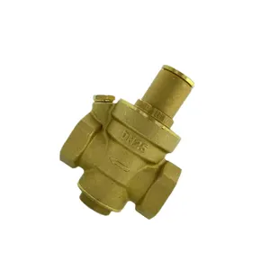 PN16 3/4-дюймовый латунный резьбовой редукционный клапан для воздуха, воды, масла, газа, 1 шт., редукционный клапан нормальной температуры