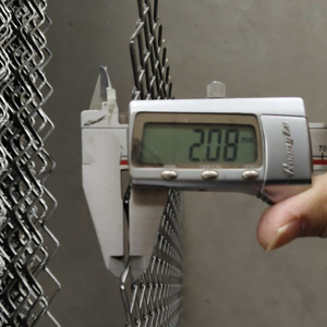 <span class=keywords><strong>Grillage</strong></span> extensible en acier inoxydable de calibre 14 / Clôture en fil métallique / Clôture d'intimité / <span class=keywords><strong>Grillage</strong></span> pour porte moustiquaire - Product Image 5