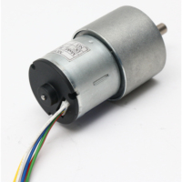 Mini moteur d'engrenage sans balais, moteur à enveloppe, 12V dc