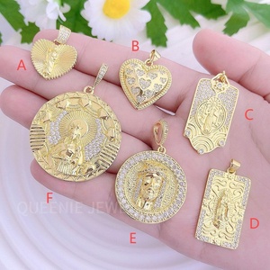 เครื่องประดับทางศาสนาอินเทรนด์18K ชุบทองง่ายของขวัญแฟชั่นเสน่ห์บริสุทธิ์กุหลาบสามสีสร้อยคอจี้ - Product Image 4