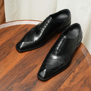 Zapatos Casuales Formales de Negocios para Hombre DSYX, Transpirables, de Moda, de Cuero Genuino, Sin Cordones, Ligeros, Antideslizantes para Exteriores - Product Image 3