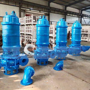 Electric <b>Submersible</b> Slurry <b>Pump</b> 10000 L Min Three Phase Motor Flange Connection Steel Centrifugal <b>Pump</b> For River Dredging - Product Image 1