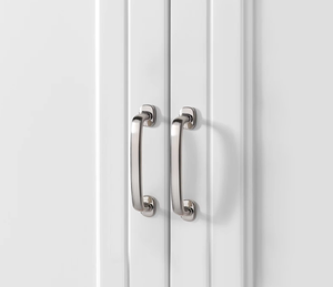 Handle and <strong>Knobs</strong> American Style Brushed Nickel Kitchen Drawer Solid ZAMAK Cabinet Wardrobe Dresser 96mm 128mm - Product Image 4