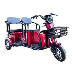 Электро-трицикл, Электрический трехколесный велосипед, 60 В, 650 Вт, для взрослых