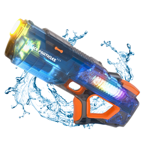 Pistola de <span class=keywords><strong>Agua</strong></span> de Largo Alcance con Luz LED Recargable, Pistola de <span class=keywords><strong>Agua</strong></span> Automática para Niños y Adultos, Juguetes de Playa y Piscina para el Verano - Product Image 2