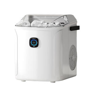 Machine à glaçons automatique portable mini, compacte pour comptoir, pour usage domestique, production quotidienne de glaçons en forme de nuggets, pour eau en bouteille - Product Image 6