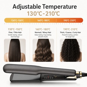Torlin Électrique PTC LED, Prêt pour la Maison et le Camping-Car, Chauffage Rapide, Contrôle de Température 210°C, en Plastique ABS, pour Cheveux - Product Image 3