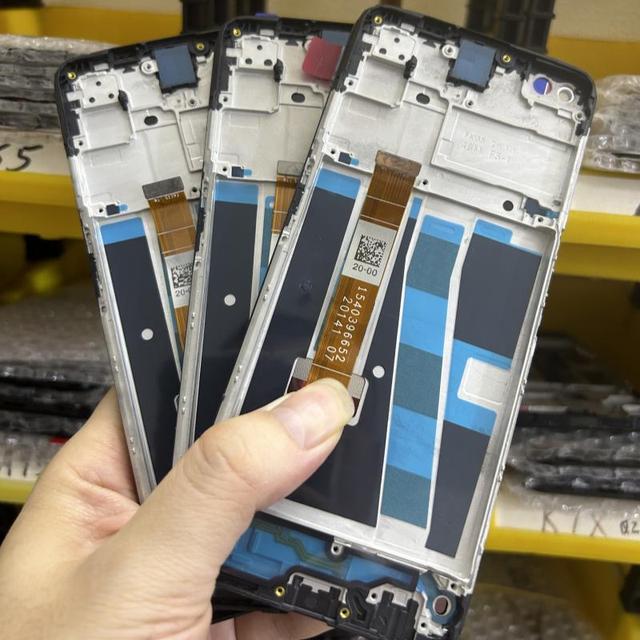 OPPO A52 6.5" LCD Touch Screen Assembly with Frame Compatible Phone Replacement Warranty None Made in China