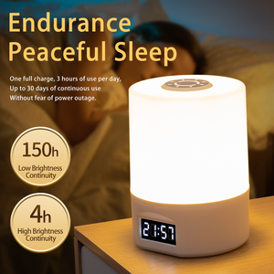 Lámpara de <span class=keywords><strong>Noche</strong></span> LED Recargable Moderna, Lámparas de Escritorio con Control Remoto Táctil, Protección Ocular, Lámpara de <span class=keywords><strong>Noche</strong></span> <span class=keywords><strong>para</strong></span> Bebés, Lactancia, Sueño, Dormitorio - Product Image 4