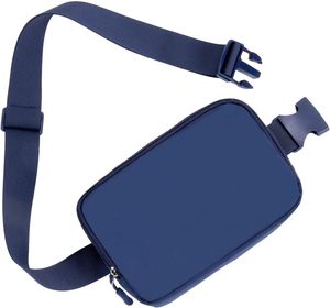 2024 paling laris tahan air uniseks Logo kustom tas sabuk kebugaran tas pinggang nilon olahraga luar ruangan tas selempang <span class=keywords><strong>Fanny</strong></span> - Product Image 2