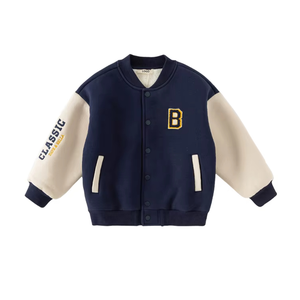 Chaquetas de Moda para Niñas Hongbo, Chaquetas Bomber Elegantes, Ropa de Abrigo <span class=keywords><strong>Infantil</strong></span>, Chaquetas Varsity Personalizadas de Primera Calidad para Niños - Product Image 1