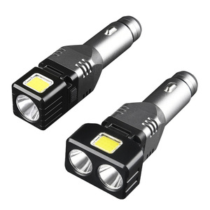 Lampe torche rechargeable pour allume-cigare de voiture, LED XPG, batterie externe portable d'urgence - Product Image 1