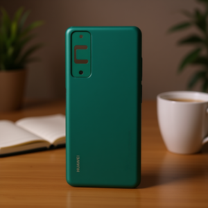 Cover Posteriore in Vetro Verde di Ricambio per Huawei P Smart 2021 - Product Image 3