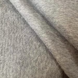 580wool wool 45sterster5alpaca dört mevsim düz renk tek taraflı uzun saç yün kumaş erkek ve kadın mont ve şapkalar için - Product Image 1