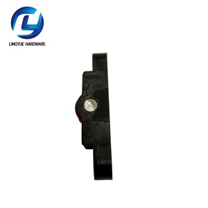 Sistema de Poleas Moderno de Plástico para Puertas y Ventanas Corredizas de Una Sola Rueda Plana, Funcionamiento Silencioso y Duradero - Product Image 3