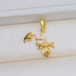 Colgante de Perla Barroca de Plata 925 Hecho a Mano, Collar con Forma de Loro, Base Hueca, Accesorio para Joyería Femenina, Componentes para DIY - Product Image 2