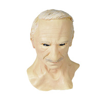 Masque de cosplay en silicone personnalisé HLC pour grand-mère et grand-père, masque en latex pour fête d'Halloween, masque réaliste pour personnes âgées, fabricant de couvre-chefs