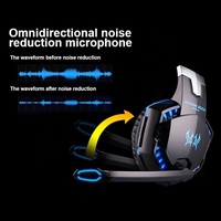 KOTION — casque de Gaming 3.5mm, écouteurs de jeu pour PC portable, livraison directe comprise, G2000