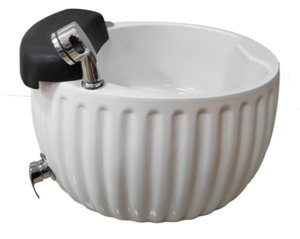 XingYing Luxury Spa Foot Bath Basin Acrílico Madera Suministros para uñas Relajación con función de masaje para salones de belleza - Product Image 4