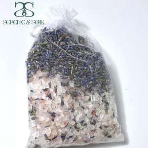 Sales <span class=keywords><strong>de</strong></span> Baño Exfoliantes <span class=keywords><strong>de</strong></span> Lavanda Natural del Himalaya <span class=keywords><strong>de</strong></span> Lujo, Marca S&Soak, Fabricación por Contrato (EM/ODM), Venta al por Mayor, con Flores Decorativas - Product Image 5