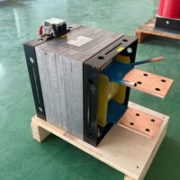 Transformateur sec monophasé refroidi par eau à courant élevé 40 KVA, tout en cuivre, pour soudage industriel et chauffage TUSG-40KVA, entrée 380V