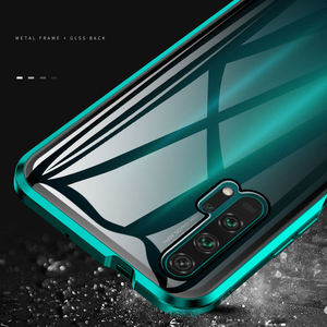 Ốp Nam Châm Ốp Chống Sốc Kim Loại Màn Hình Kính Cường Lực 9H Trước + Sau 360 Cho Honor 20/20Pro - Product Image 3
