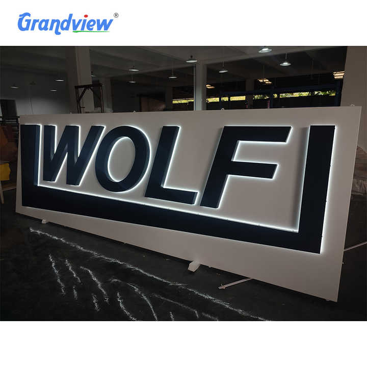 Large LED Light 3D Advertising Letters - Customizable Signs