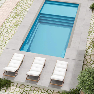 Piscina Rectangular Grande de Fibra de Vidrio, Lista para Instalar, con Opciones Personalizables y 2 Años de Garantía - Product Image 5