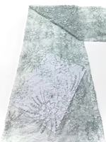Haute Qualité Haute Couture Femmes Robe avec Pleine Perles Sequin Tulle Français Dentelle Tissu