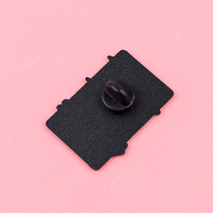Pin de Solapa Esmaltado Personalizado de <span class=keywords><strong>Tarot</strong></span>: La Luna con Diseño Caprichoso de Luna Creciente, Estrellas y Flores, Regalos Espirituales, Broche Místico - Product Image 4