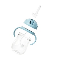 300ml vente en gros Anti-étouffement nouveau-né bébé tasse d'eau Tritan enfants biberon bébé apprentissage bouteille de paille