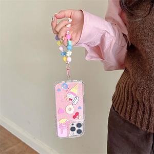 พรีเมี่ยม pinjun TPU + PC เคสกันกระแทกสายรัด<span class=keywords><strong>ข้อ</strong></span><span class=keywords><strong>มือ</strong></span>โทรศัพท์มุกแวววาวสำหรับ infinix Smart 9 8 PLUS 60i ร้อน60 50 40I โน้ต - Product Image 3