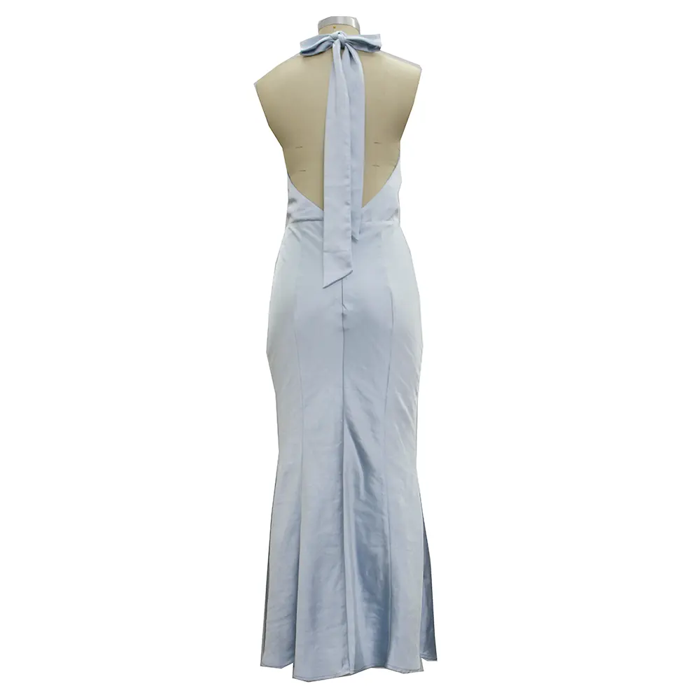 Wholesale price woman clothes 2024 trending OEM fashion dresses white dress