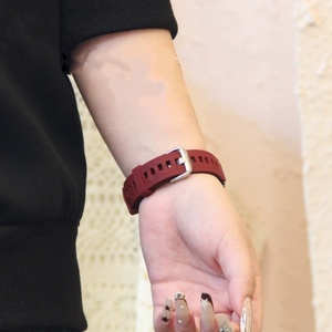Correa de Reloj de Goma de Nuevo Estilo para Xiaomi <span class=keywords><strong>Mi</strong></span> Band 7 Pro, Correa de Silicona con Patrón de Diamantes de Cristal y Hebilla de Metal, Brazalete Deportivo - Product Image 3