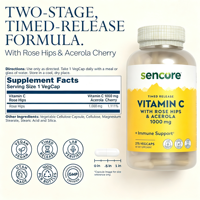 Complément minéral pour adultes à base de vitamine C du fabricant OEM pour une fonction thyroïdienne saine et un soutien immunitaire, capsules à absorption élevée