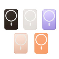 Banque d'alimentation sans fil MagSafe 3-en-1 en plastique, charge rapide, compacte et portable, cadeau, logo personnalisé