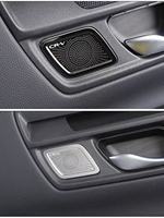 Grille de protection pour haut-parleur de porte CR-V 2023, garniture de haut-parleur en acier inoxydable, accessoires de modification intérieure de voiture