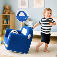 Nouveau Fauteuil Canapé Enfant en Velours Moderne Personnalisable 2026 – OEM/ODM – Mousse Compressée – Idéal pour Bébé