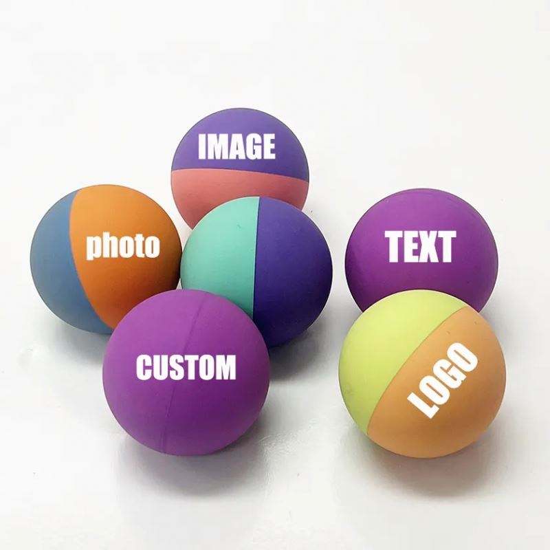 Customized Printing Logo High Elastic Squash Training Balls for Adults