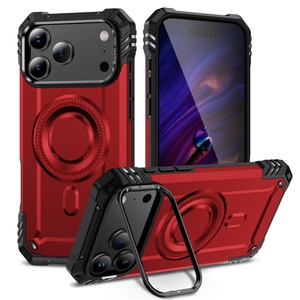 Funda Magnética Giratoria 360° para iPhone 17 Pro Max 16 15 14 13 12, Resistente a Impactos con Soporte - Product Image 2