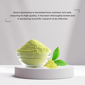 ओम गंध प्राकृतिक जिमनामा शब्दावस्त्रे वयस्कों के लिए 900 मिलीग्राम कैप्सूल अब पूरक - Product Image 3