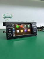 Autoradio Android pour BMW E46 M3 318/320/325/330/335 1998-2006, CarPlay sans fil, autoradio multimédia 7 pouces, GPS